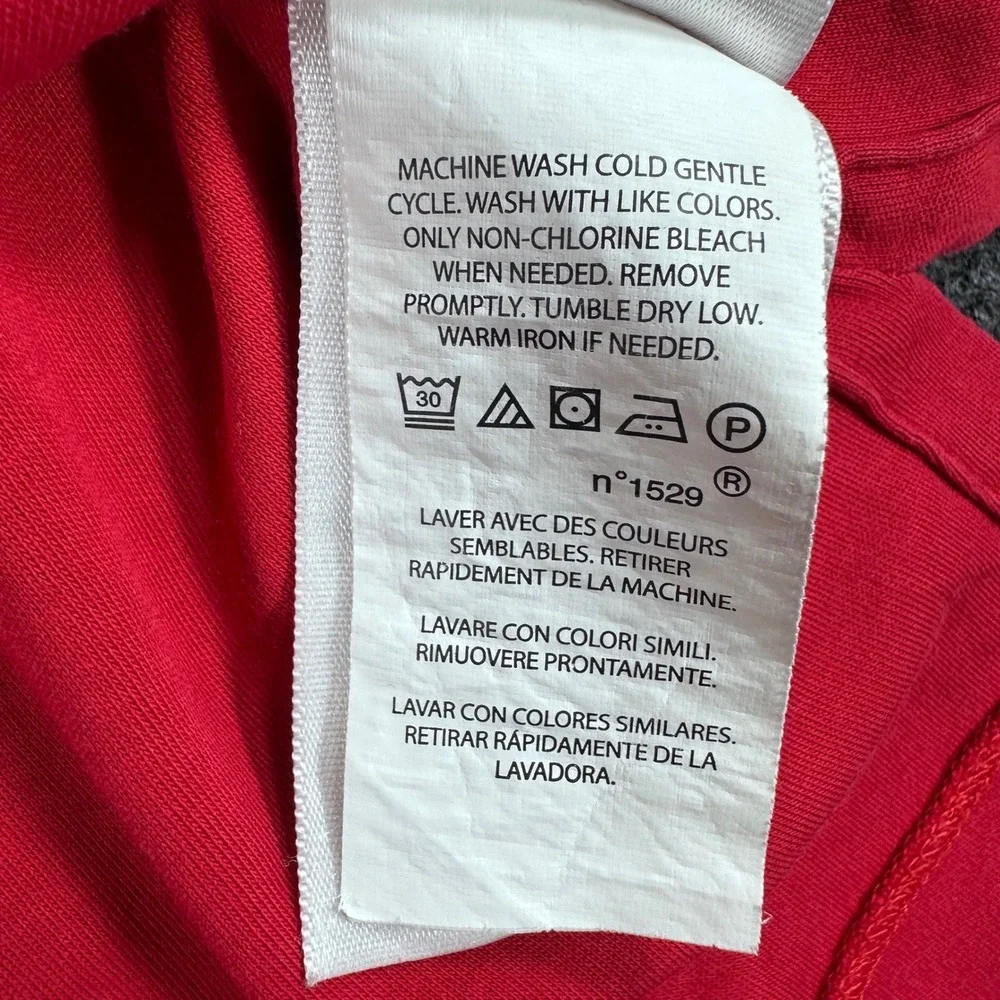 Polo Ralph Lauren Polo Shirt Mens L Large Red Classic Fit Short Sleeve Pony Logo